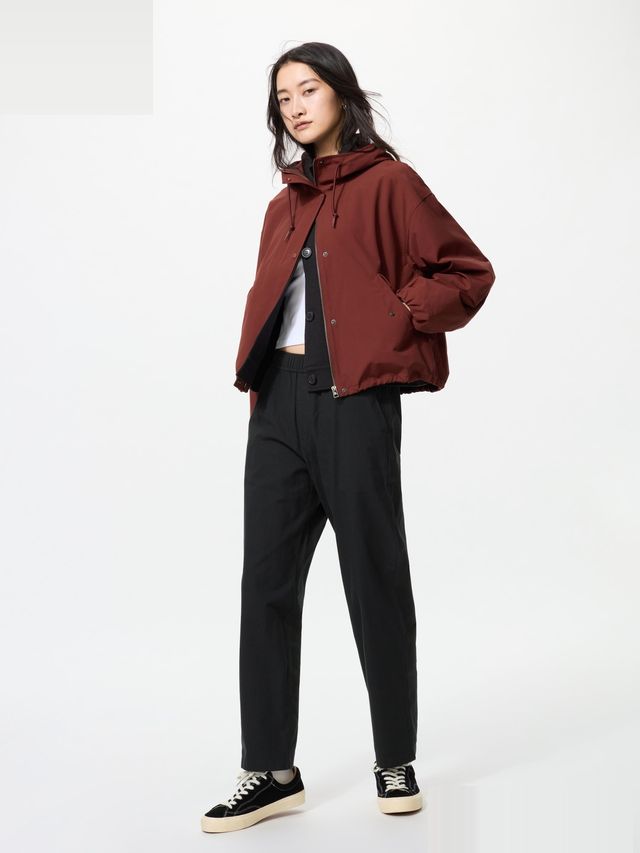 Cotton Relaxed Ankle Pants (Longer Length)