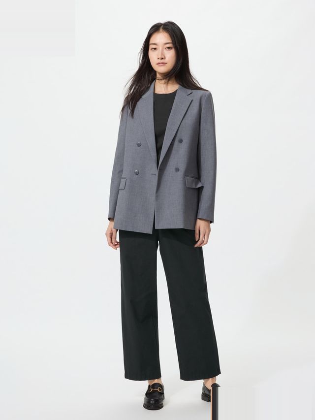 Cotton Relaxed Ankle Pants (Longer Length)