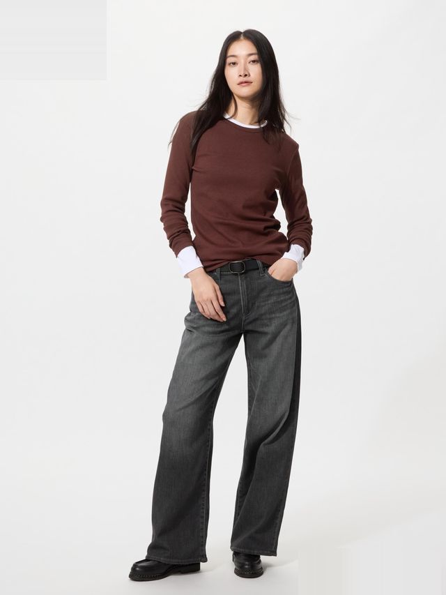 EZY Wide Straight Jeans (Longer Length)