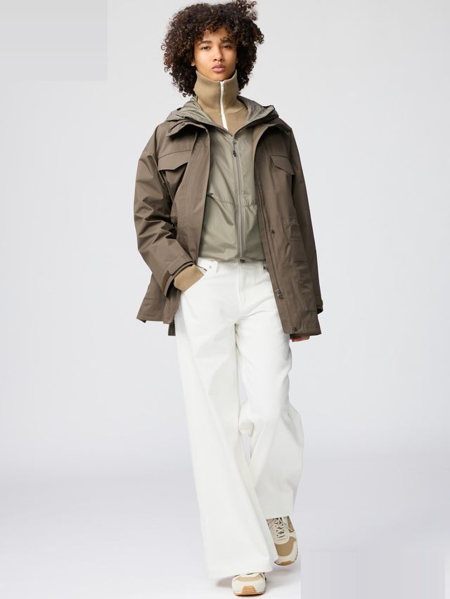 Low Rise Wide Jeans