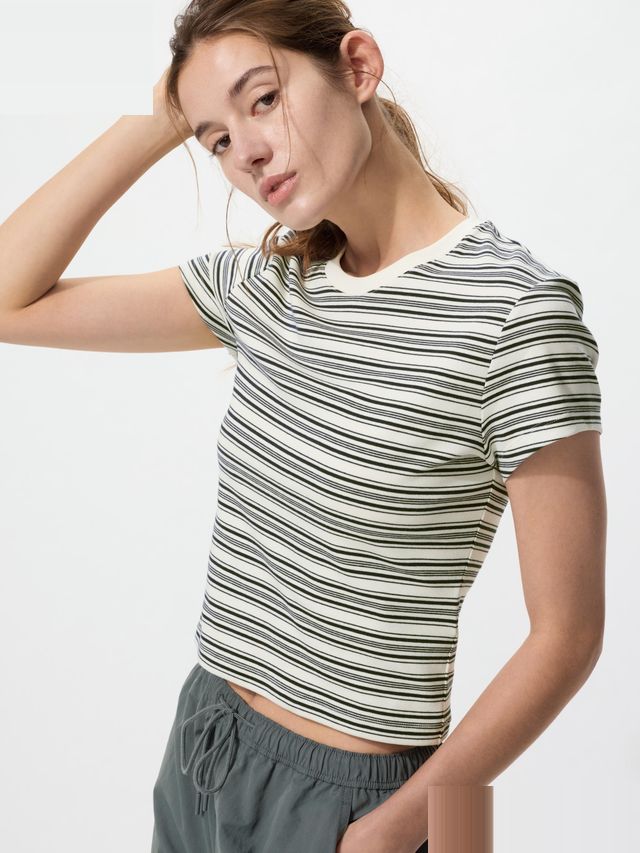 Mini Short Sleeve T-Shirt Striped