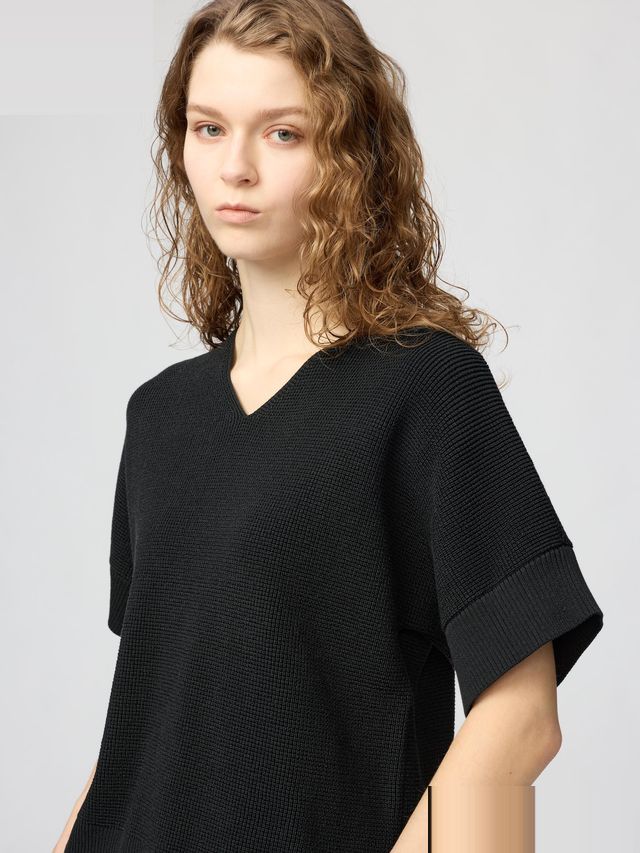 V Neck Sweater Short Sleeve