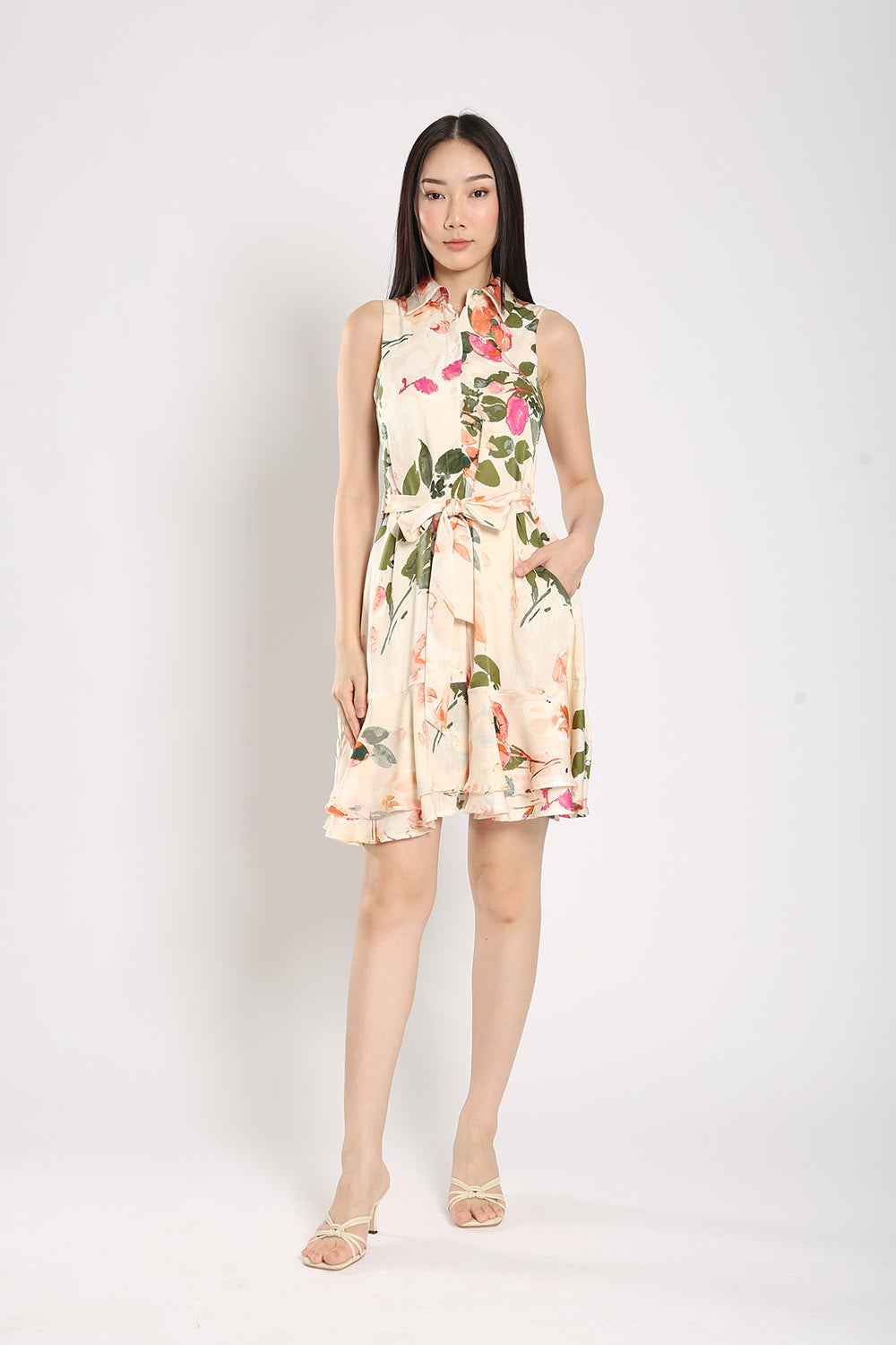 Nara Mini Dress in Floral Prints