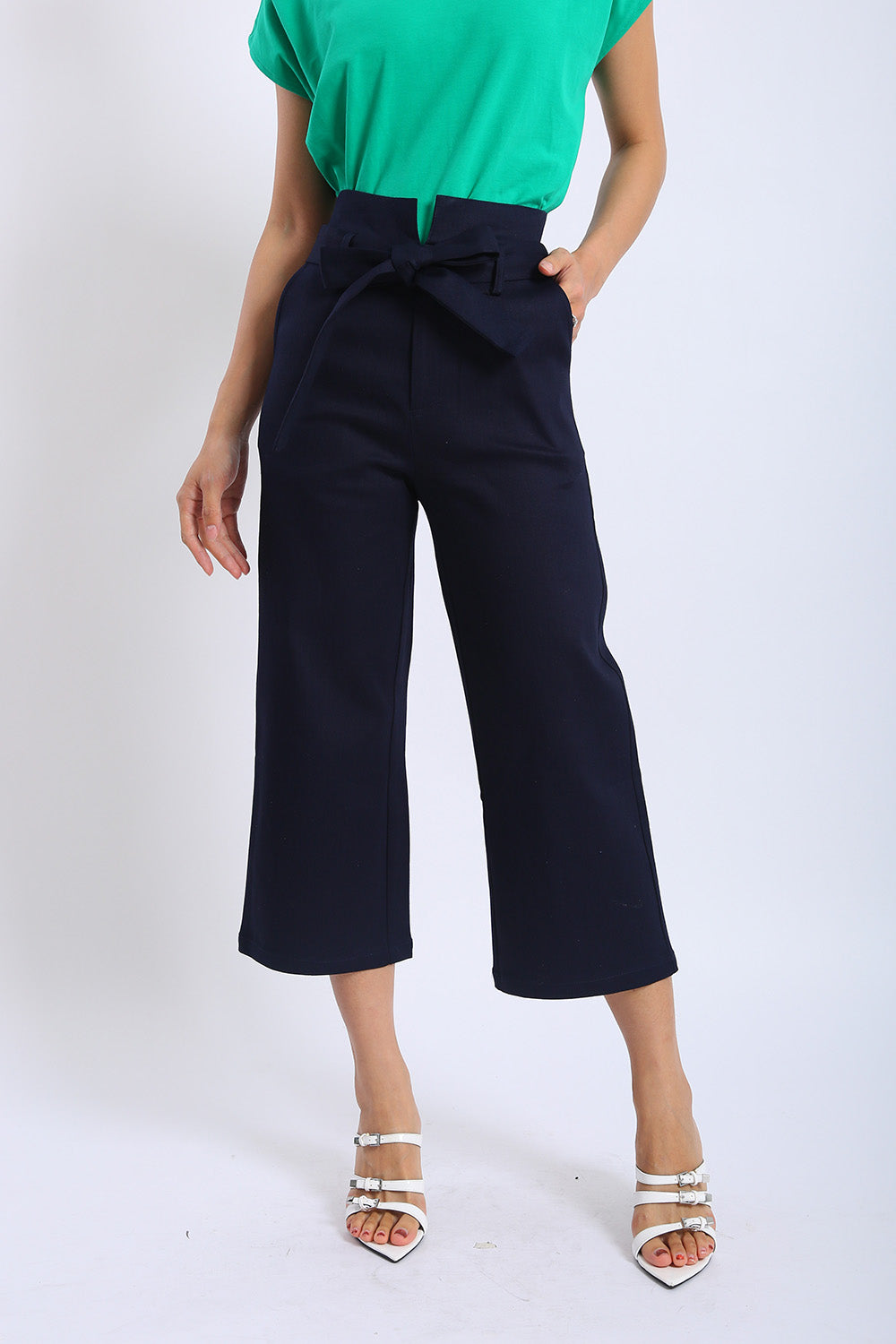 Lithany Denim Pants in Dark Wash