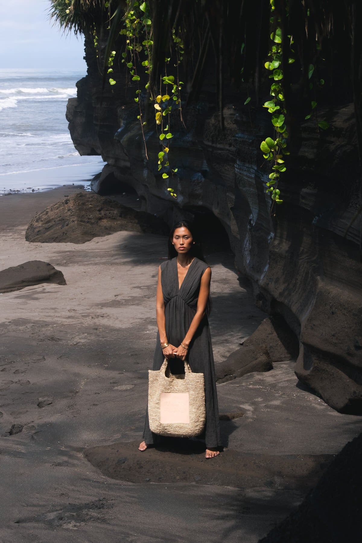 Kumi - PRE-ORDER I Raffia tote bag I Natural
