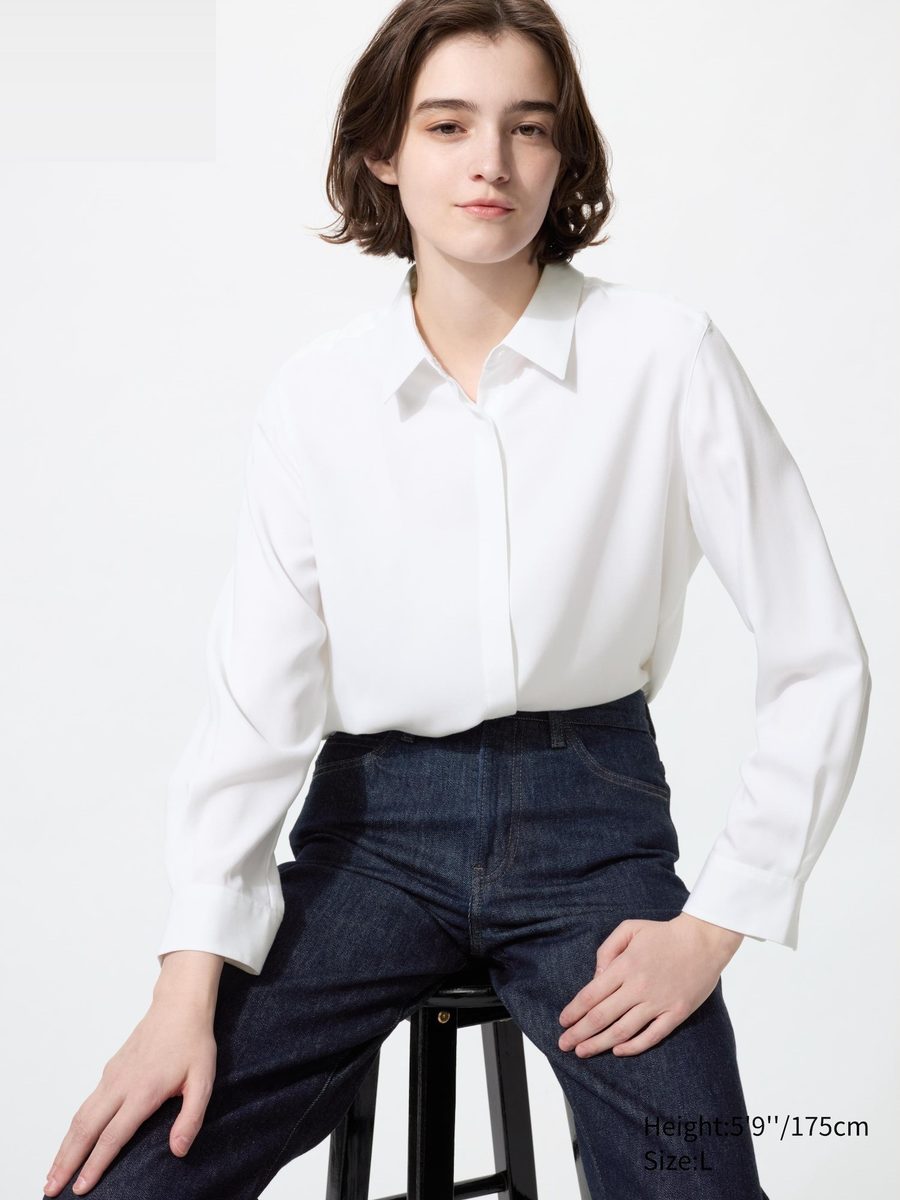 Fluid Rayon Blouse
